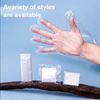 Hair Dyeing Products Disposable Gloves Individual Pack PE Clear Transparent Gloves