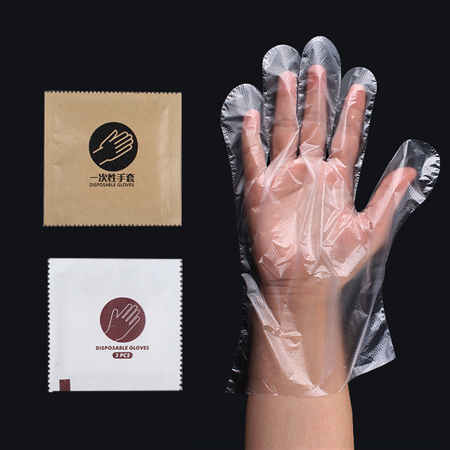 Long Gloves Compostable Disposable Gloves For Cleaning