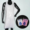 Top Fashion Individual Pack Single Use Food Contact Waterproof Cleaning Inexpensive PE Disposable Aprons