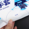 Household Transparent Pe Plastic Disposable Glove